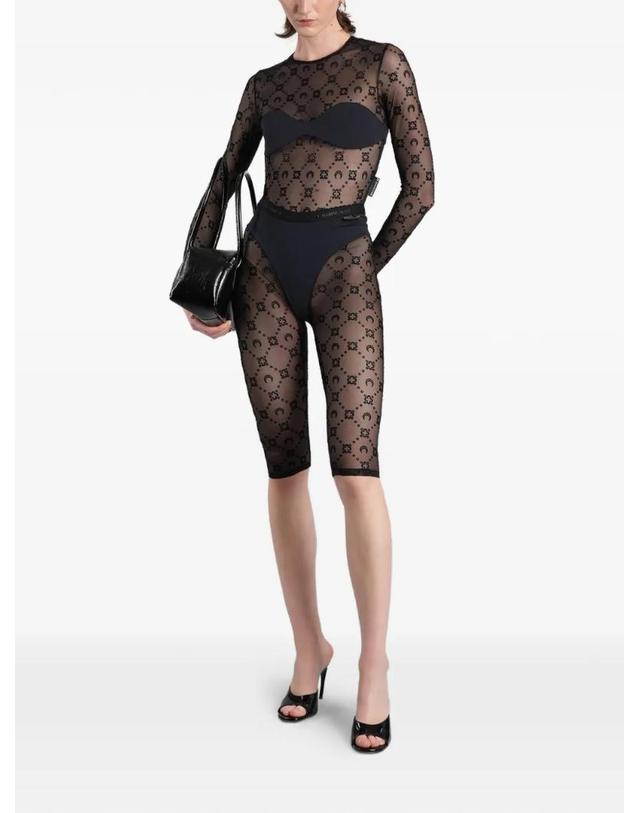 마린세르 [해외직구] 26 FW 마린세르 문 디아망 사이클링 쇼츠 WSH016ACJER0005BK99 TP454442783 착용컷