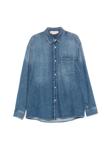 [해외직구] 마르니 spread collar chest pocket shirt 12208807346440 TP725503855