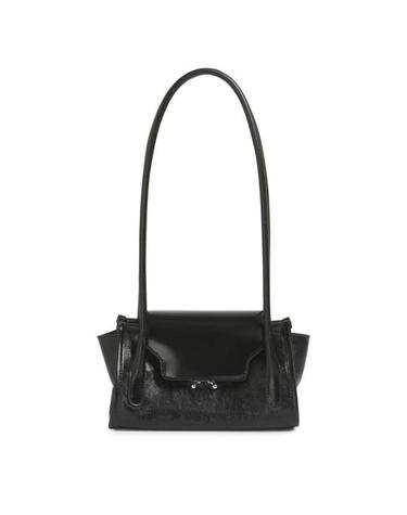 [해외직구] 26 FW 마르니 블랙 Trunk 트렁크 미니 더블핸들 숄더백 00N99