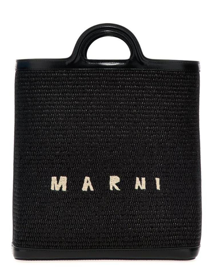 마르니 [해외직구] Marni Tropicalia 로고 자수 라피아 토트백 SBMP0179Q0P3860 00N99 TP978100899