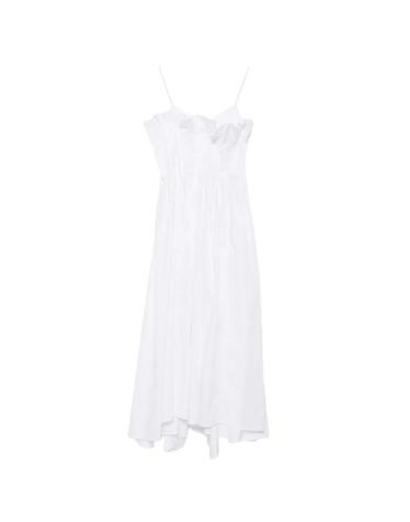 [해외직구] 26 FW 마르케스 알메이다 플리츠 디자인 미디 드레스 DR0577SHTW TP455083442
