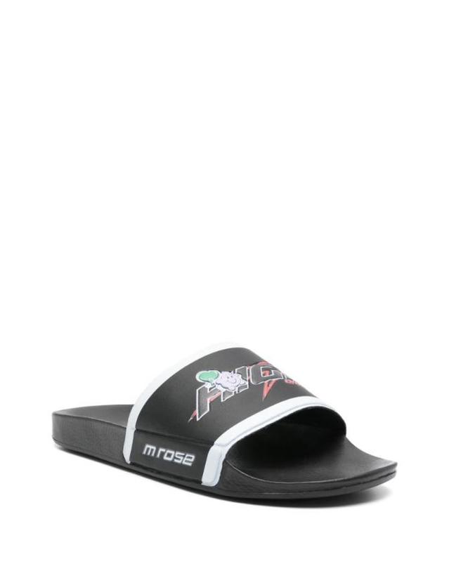 마틴로즈 [해외직구] 25SS 마틴로즈 맨즈 슬리퍼 1067EVA1037BLK TP580141577 착용컷