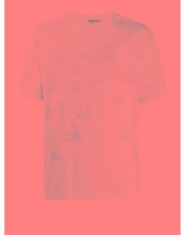 엠씨큐 [해외직구] 20SS MCQ Swallow 그라데이션 로고 프린트 T 셔츠 291571ROT439000 TP572862950
