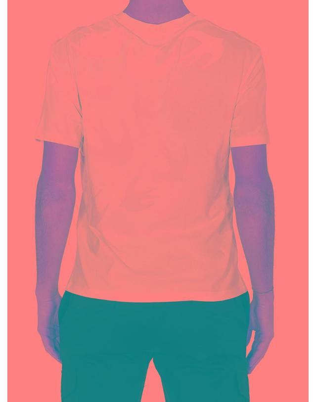 엠씨큐 [해외직구] 20SS MCQ Swallow 그라데이션 로고 프린트 T 셔츠 291571ROT439000 TP572862950 착용컷