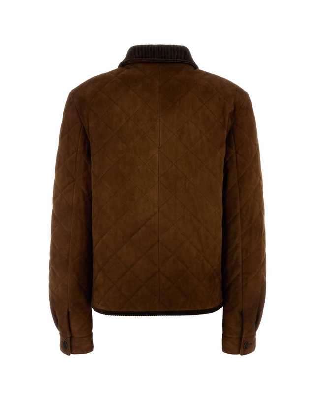 미우미우 [해외직구] 26SS 미우미우 브라운 suede 자켓 MPV995SOOO104RF0134 TP574611231 착용컷
