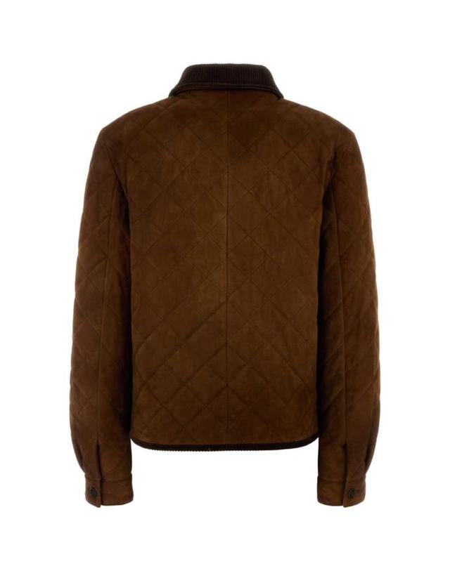 미우미우 [해외직구] 26SS 미우미우 브라운 suede 자켓 MPV995SOOO104RF0134 TP574611231 착용컷