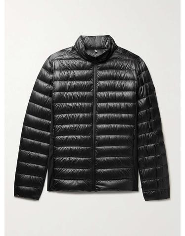 [해외직구] 26 FW 몽클레어 Black Vosges 슬림핏 퀼팅 리프스톱 및 스트레치 저지 다운 재킷 TP582331033