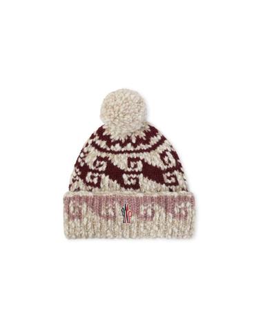 [해외직구] Moncler Grenoble 로고 자수 비니 L20983B00003N1208 P04NATURAL TP980317893