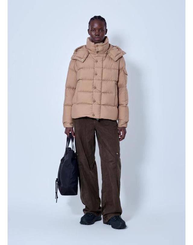 몽클레르 [해외직구] 26 FW 몽클레어 여성 Maya 70 Hooded Short Down Jacket mon0266002brn 착용컷