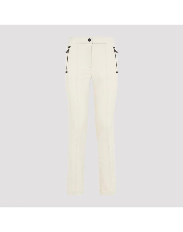몽클레르 [해외직구] 25FW 몽클레어 아이보리 스트레치 폴리에스터 블렌드 pant K20982A0000153064200 TP573010404 착용컷