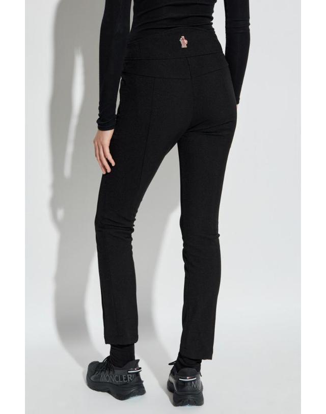 몽클레르 [해외직구] 25FW 몽클레어 블랙 스트레치 폴리에스터 블렌드 pant K20982A0000153064999 TP580065235 착용컷