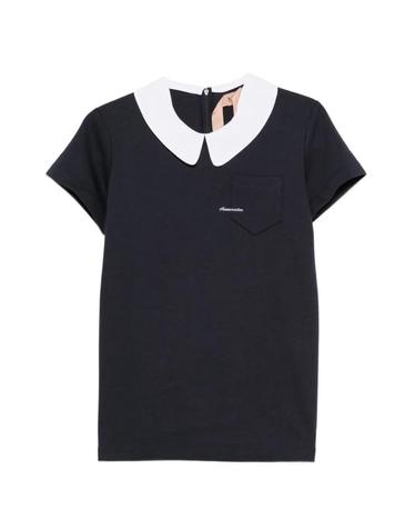 [해외직구] 26 FW N21 콘트라스트 칼라 체스트 포켓 탑 F0314157 TP458854217