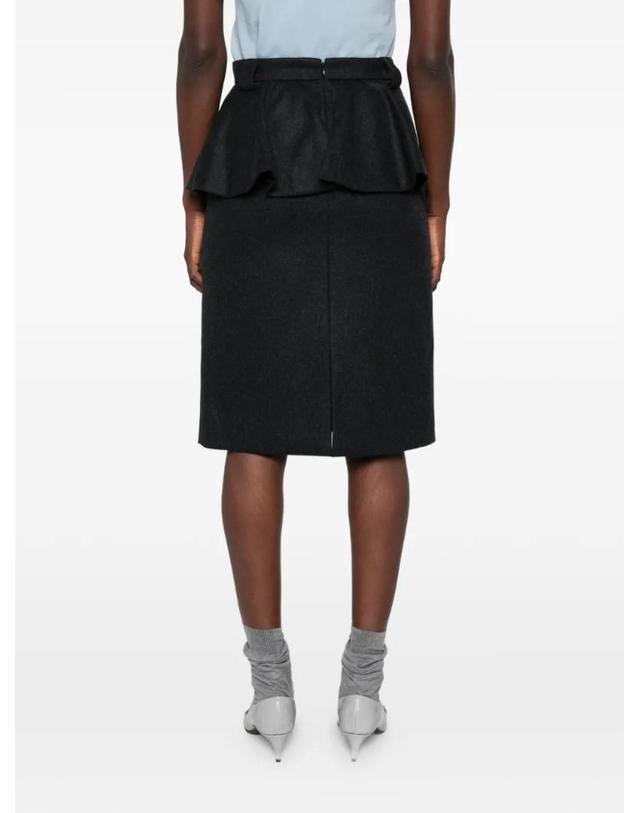 엔21 [해외직구] 26 FW N21 peplum belted midi skirt C0333165 TP459471832 착용컷