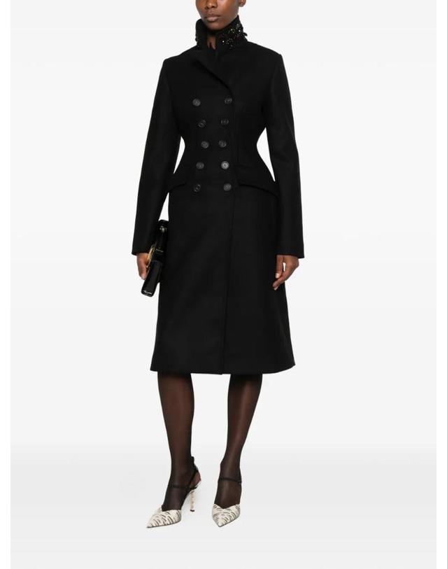 엔21 [해외직구] 26 FW N21 bead embellished double breasted coat N0153165 TP460086508 착용컷