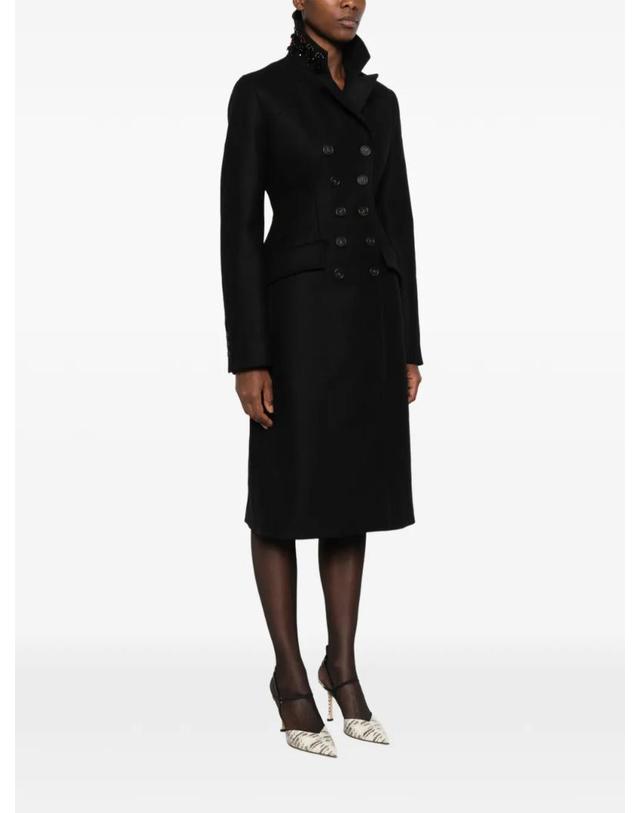 엔21 [해외직구] 26 FW N21 bead embellished double breasted coat N0153165 TP460086508 착용컷