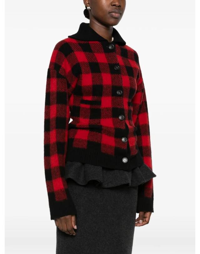 엔21 [해외직구] 26 FW N21 check pattern virgin wool cardigan 26IN2M0A00570810002 TP459984602 착용컷