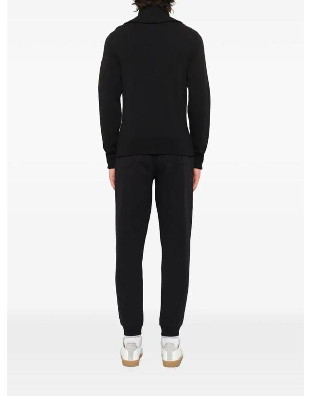 닐 바렛 [해외직구] 26 FW 닐바렛 골지 트리밍 집업 재킷 BMA705C TP456693206 착용컷