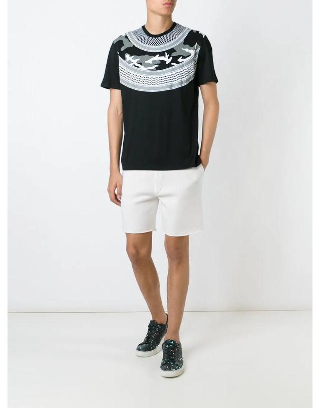 닐 바렛 [해외직구] 26 FW 닐바렛 카무플라주 프린트 그래픽 프린트 티셔츠 BJT82S TP458196757 착용컷