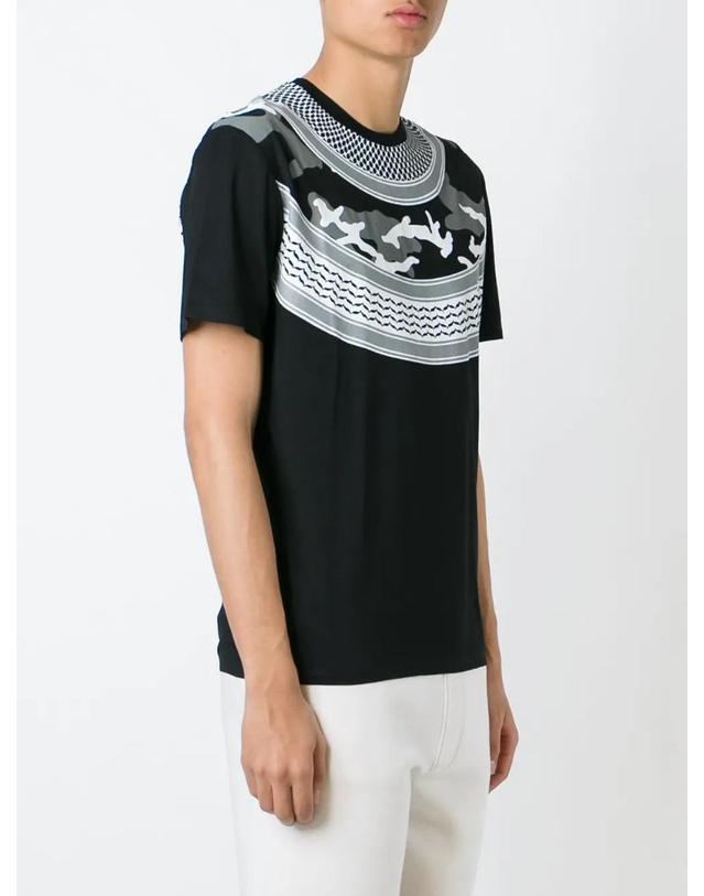 닐 바렛 [해외직구] 26 FW 닐바렛 카무플라주 프린트 그래픽 프린트 티셔츠 BJT82S TP458196757 착용컷