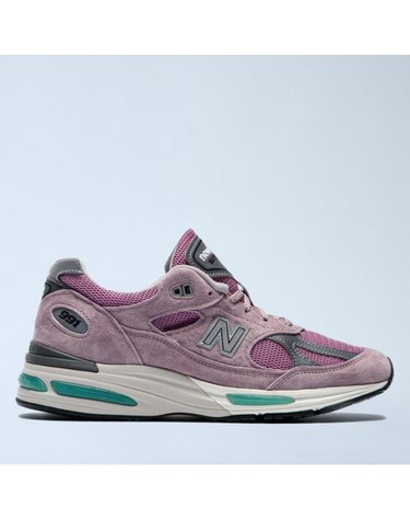 [해외직구] 26 FW Made in UK 991v2 메쉬 판넬 스웨이드 스니커즈 U991RR2