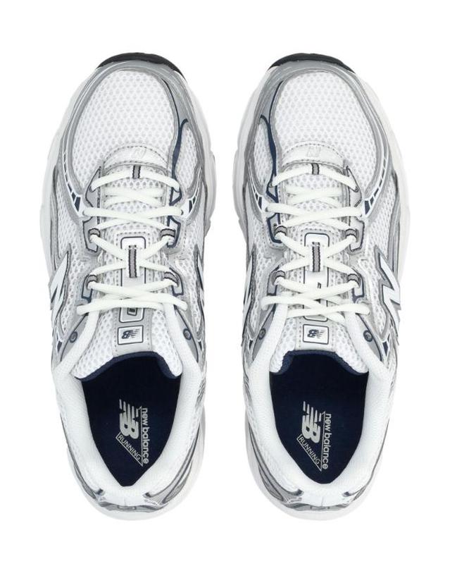 뉴발란스 [해외직구] 26FW 뉴 밸런스 뉴 밸런스 740 스니커즈 화이트 silver 앤 블루 26AU740WN2NAVY TP582145202 착용컷