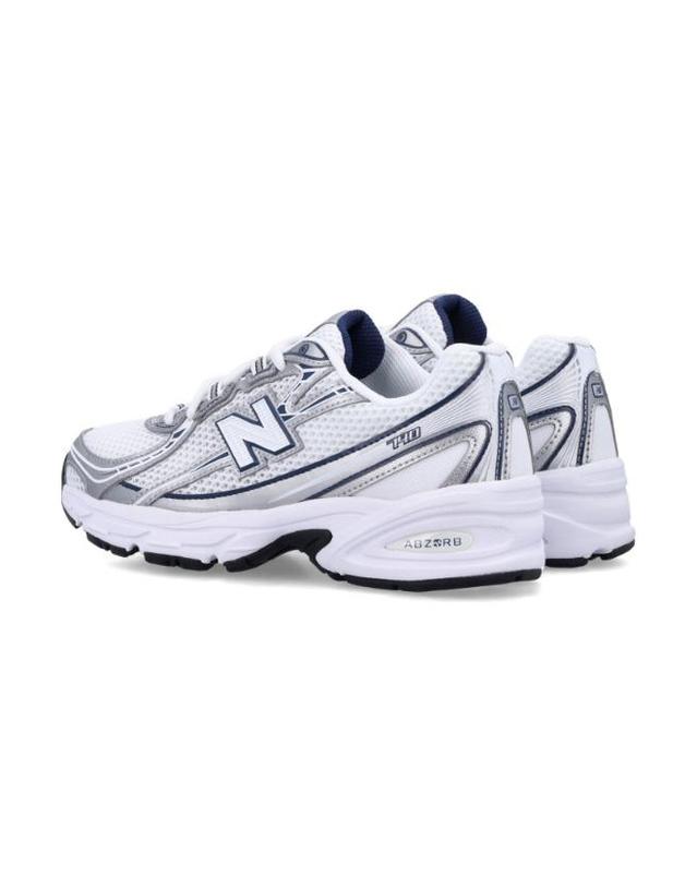 뉴발란스 [해외직구] 26FW 뉴 밸런스 뉴 밸런스 740 스니커즈 화이트 silver 앤 블루 26AU740WN2NAVY TP582145202 착용컷