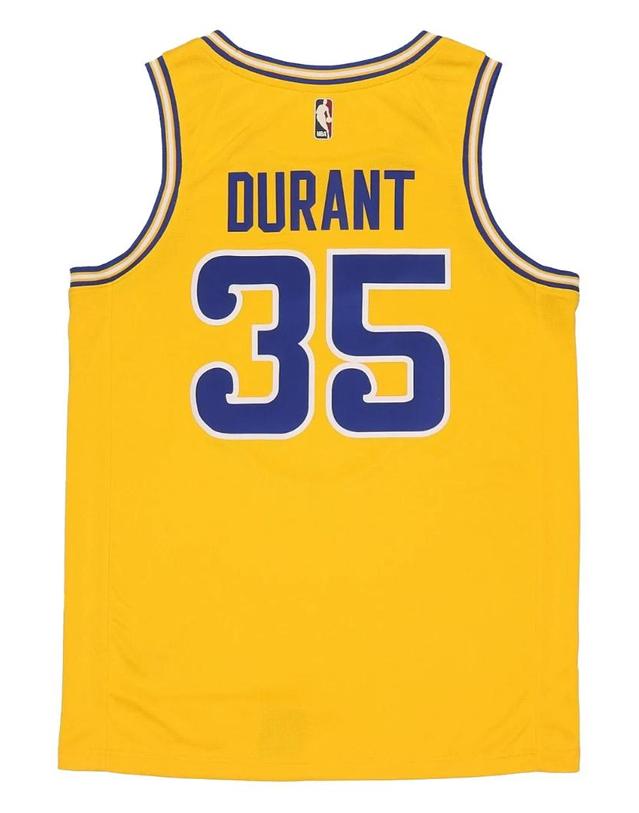 나이키 [해외직구] 26 FW 나이키 NBA 골든 스테이트 워리어스 옐로 듀란트 골드톤 하드우드 클래식 저지 탑 AJ3878 TP456084886 착용컷