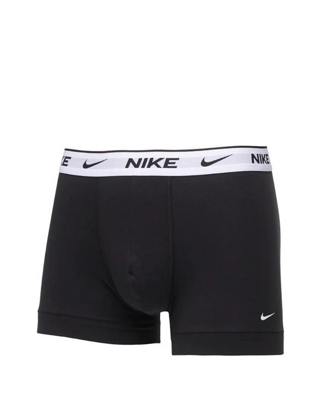 나이키 [해외직구] 26 FW 나이키 에센셜 로고 웨이스트밴드 트렁크 세트 5p NQ00KE1295 TP458783714 착용컷