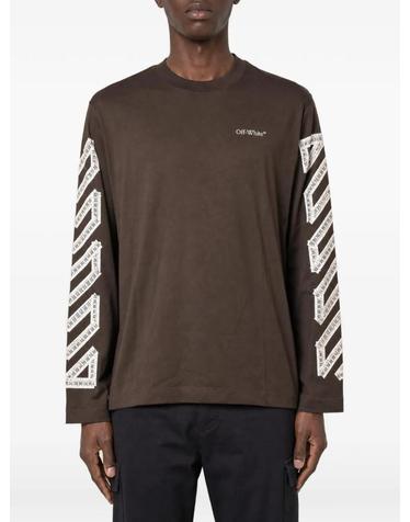 [해외직구] 26 FW 오프화이트 Arrows print long sleeve T shirt 44MAB086G5J00B904 TP460060316
