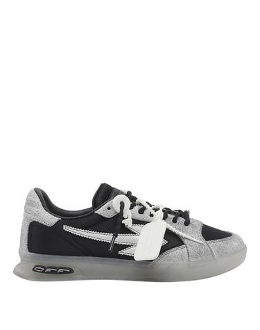 [해외직구] 26FW Off 화이트 Worn 아웃 블랙 Suede 블렌드 스니커즈 OF05968001BLKWHT TP582232609