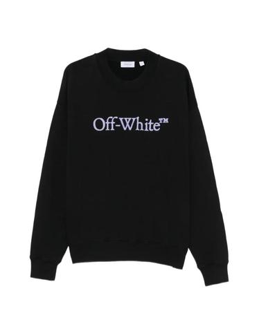 [해외직구] 26 FW 오프화이트 로고 자수 스웨트셔츠 44MBA054F26F003 TP460259198