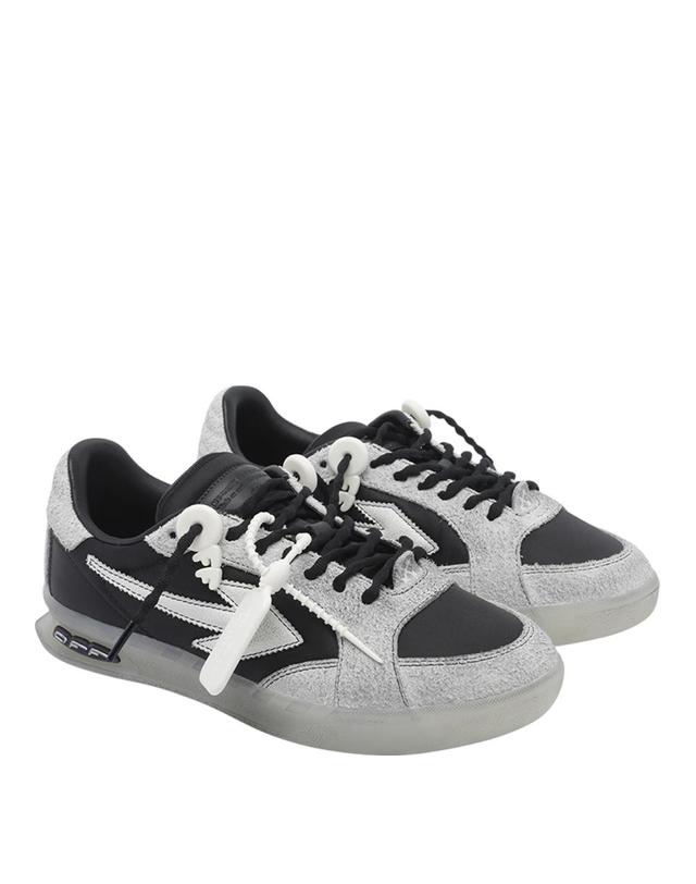 오프화이트 [해외직구] 26FW Off 화이트 Worn 아웃 블랙 Suede 블렌드 스니커즈 OF05968001BLKWHT TP582232609 착용컷