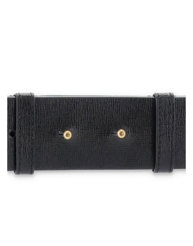 오프화이트 [해외직구] Off White Arrows 플라크 지갑 벨트 OWNK002F21LEA001 1000 TP980405411 착용컷