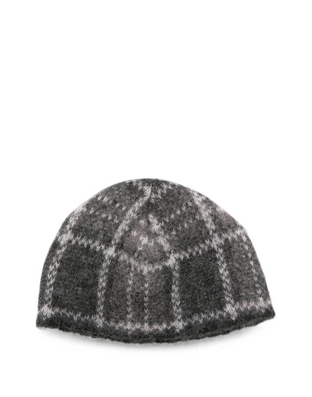 아워 레가시 [해외직구] 아워레가시 check pattern beanie hat 12188732588296 TP725338805 착용컷