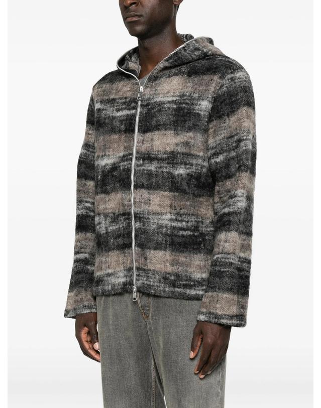 아워 레가시 [해외직구] 아워레가시 check pattern zip up hoodie 12188732489992 TP725387863 착용컷