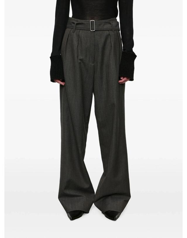 아워 레가시 [해외직구] 아워레가시 Soar pinstriped wool trousers 12219441971464 TP725556719 착용컷