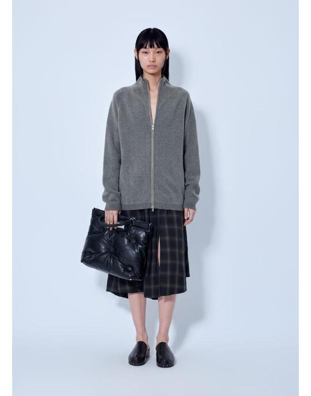 아워 레가시 [해외직구] 26 FW 아워레가시 여성 Dash Zip Cardigan our0265013bei 착용컷