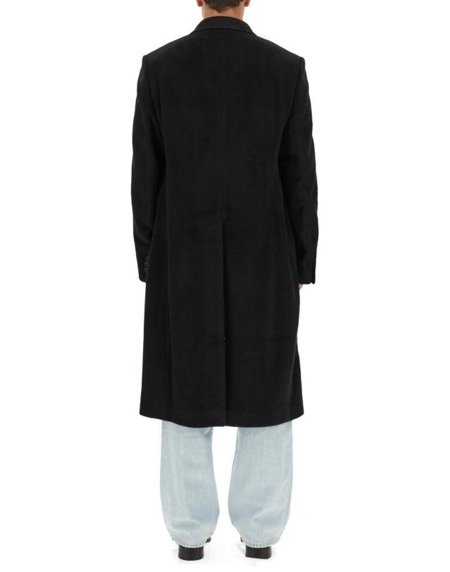아워 레가시 [해외직구] 아워레가시 더블 브레스티드 코트 M4201WBBLACKHAIRYWOOL TP576754129 착용컷