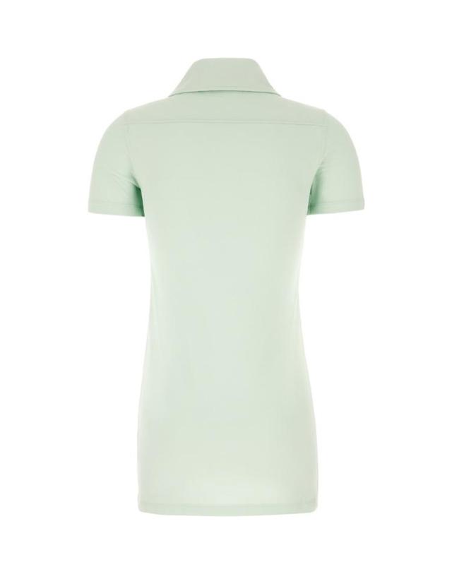 팜엔젤스 [해외직구] 24SS 팜엔젤스 Mint 그린 piquet 미니 폴로 드레스 PWDB227S24FAB0015151 TP578284168 착용컷