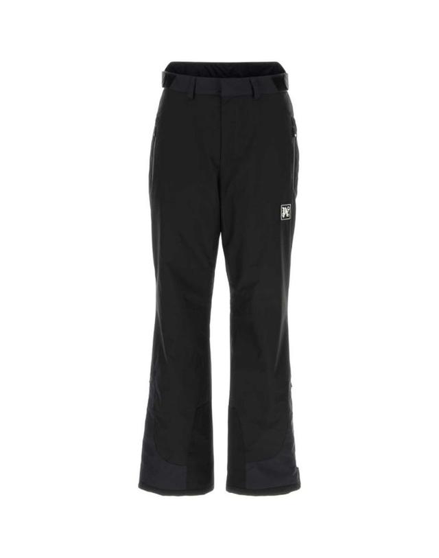 팜엔젤스 [해외직구] 24SS 팜엔젤스 블랙 폴리에스터 스키 pant PMKR003R24FAB0021001 TP580090787 착용컷