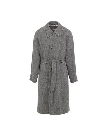 [해외직구] 폴 스미스 벨티드 헤링본 코트 M1RA259W03205 61BROWN TP980030479