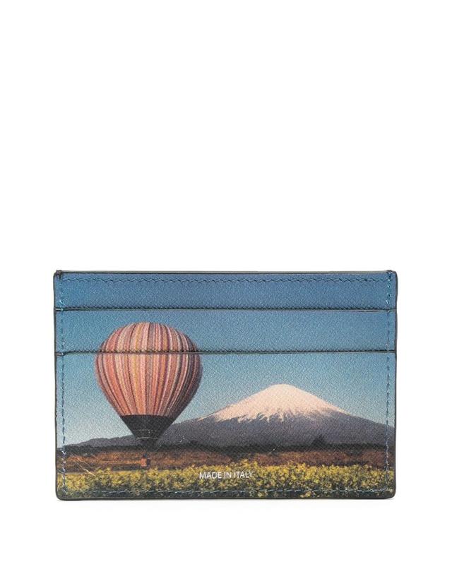 폴스미스 [해외직구] 폴스미스 스트라이프 Balloon Mount Fuji 프린트 카드 홀더 M1A4768NMFUJI79 TP572890576 착용컷