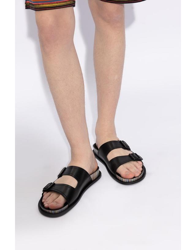 폴스미스 [해외직구] 25SS 폴스미스 레더 샌들 M1SMSR01MLEA79 TP572880909 착용컷