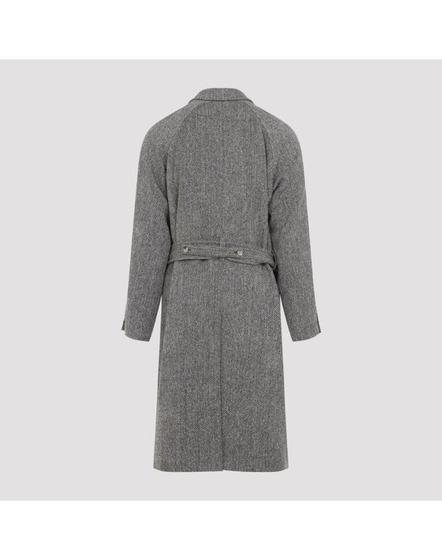 폴스미스 [해외직구] 폴 스미스 벨티드 헤링본 코트 M1RA259W03205 61BROWN TP980030479 착용컷