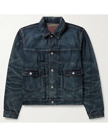 [해외직구] 26 FW 더블알엘 Type2 타입2 웨스트뷰 데님 트럭커 재킷