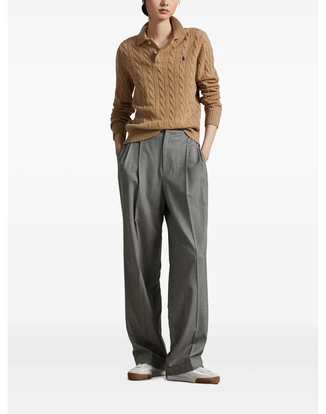 폴로 랄프로렌 [해외직구] 폴로 랄프로렌 cable knit polo sweater 12173475283208 TP725279794 착용컷