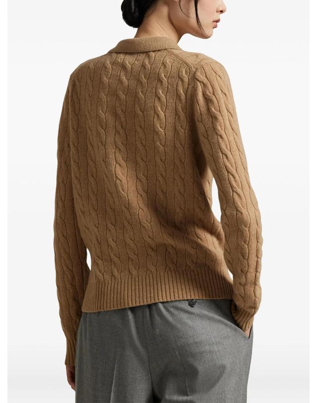 폴로 랄프로렌 [해외직구] 폴로 랄프로렌 cable knit polo sweater 12173475283208 TP725279794 착용컷
