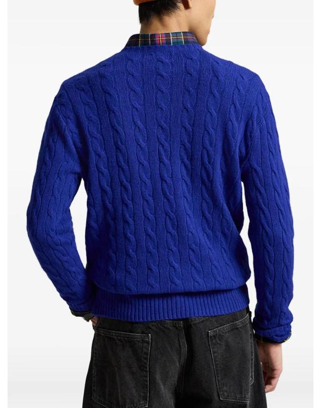 폴로 랄프로렌 [해외직구] 26 FW 폴로 랄프로렌 cable knit wool cashmere jumper 710876762509 TP458309278 착용컷