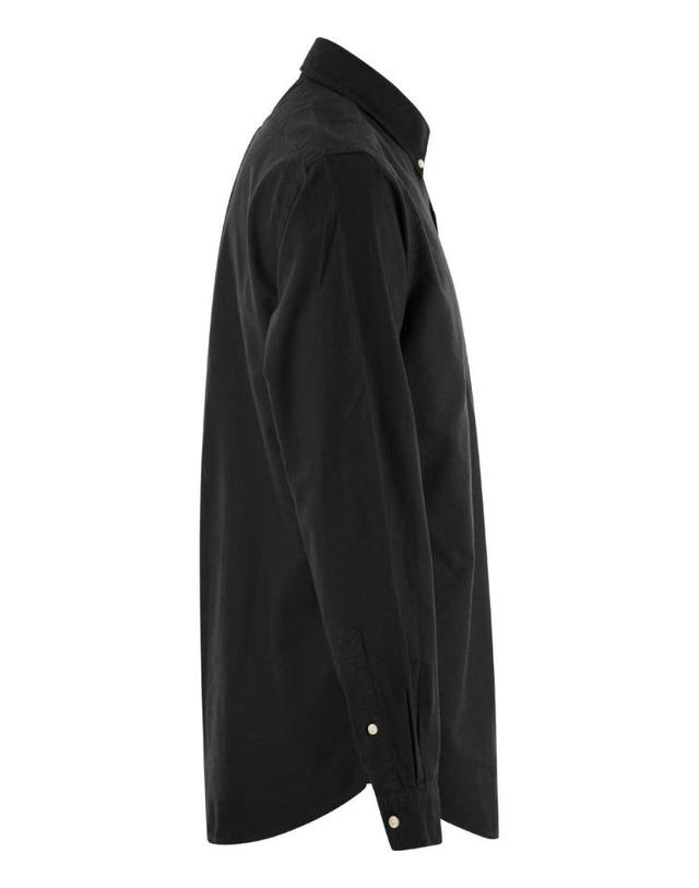폴로 랄프로렌 [해외직구] 폴로 랄프 로렌 Custom 핏 가먼트 염색 옥스포드 셔츠 710772290001 TP572873565 착용컷
