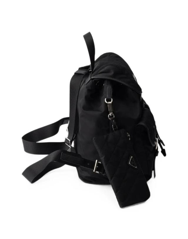 프라다 [해외직구] 26 FW 프라다 medium quilted Re Nylon backpack with 사피아노 leather trim 1BZ811VOTN2ZSI TP456212822 착용컷